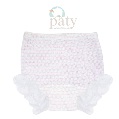 Pinstripe Bloomers w/ Eyelet Trim #337