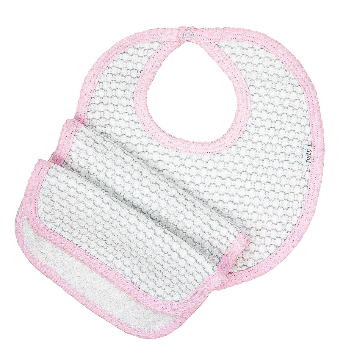 Pinstripe Bib and Burp #353J