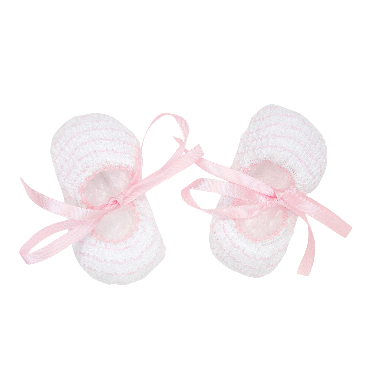 Paty Knit Pinstripe Slippers #356