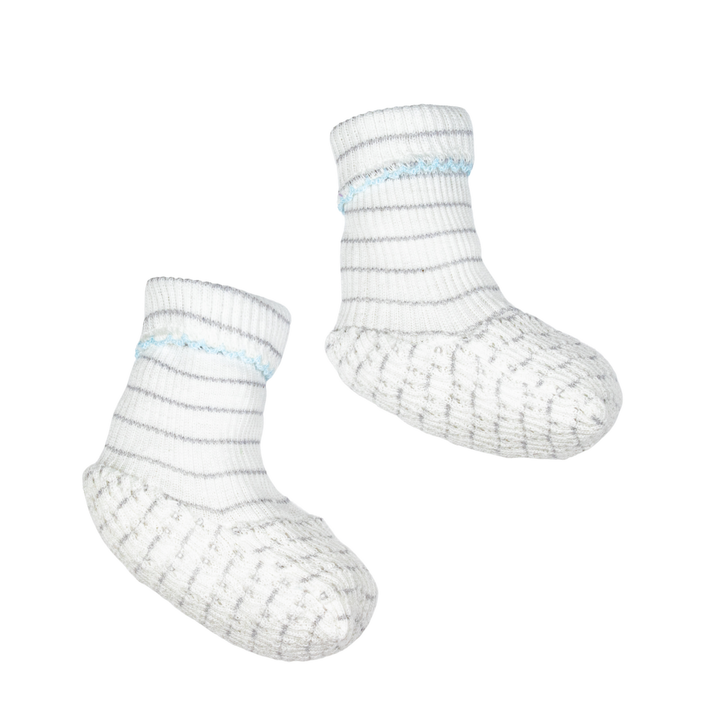 Paty Knit Booties (Pinstripe) #358