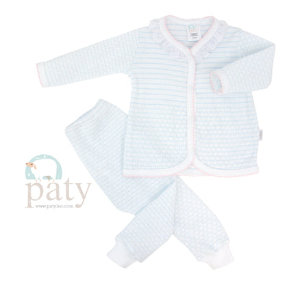 Paty 2 PC Set LS Top with Pants