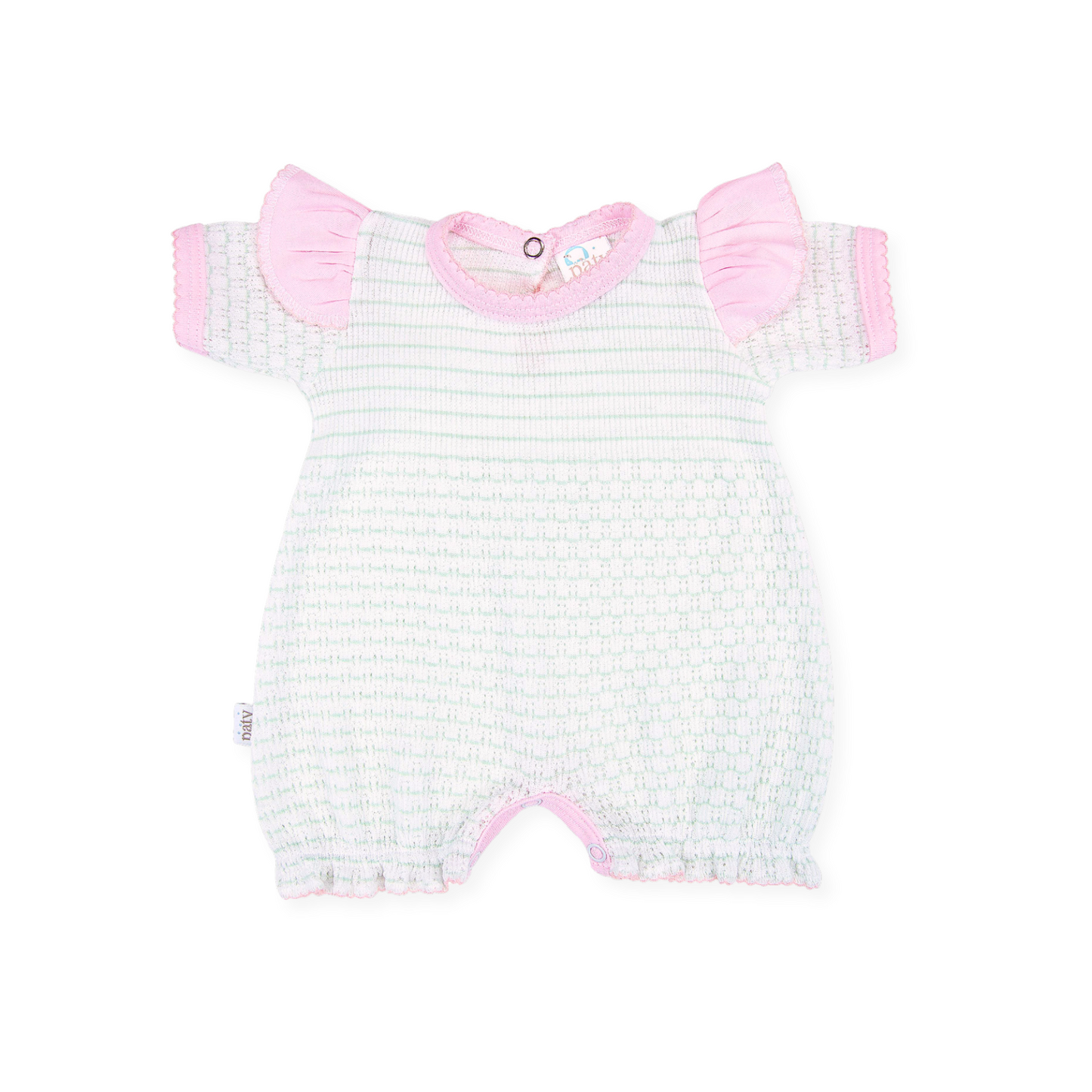 Paty Knit, Angel Sleeve Bubble, Pima Trim #363ASJ