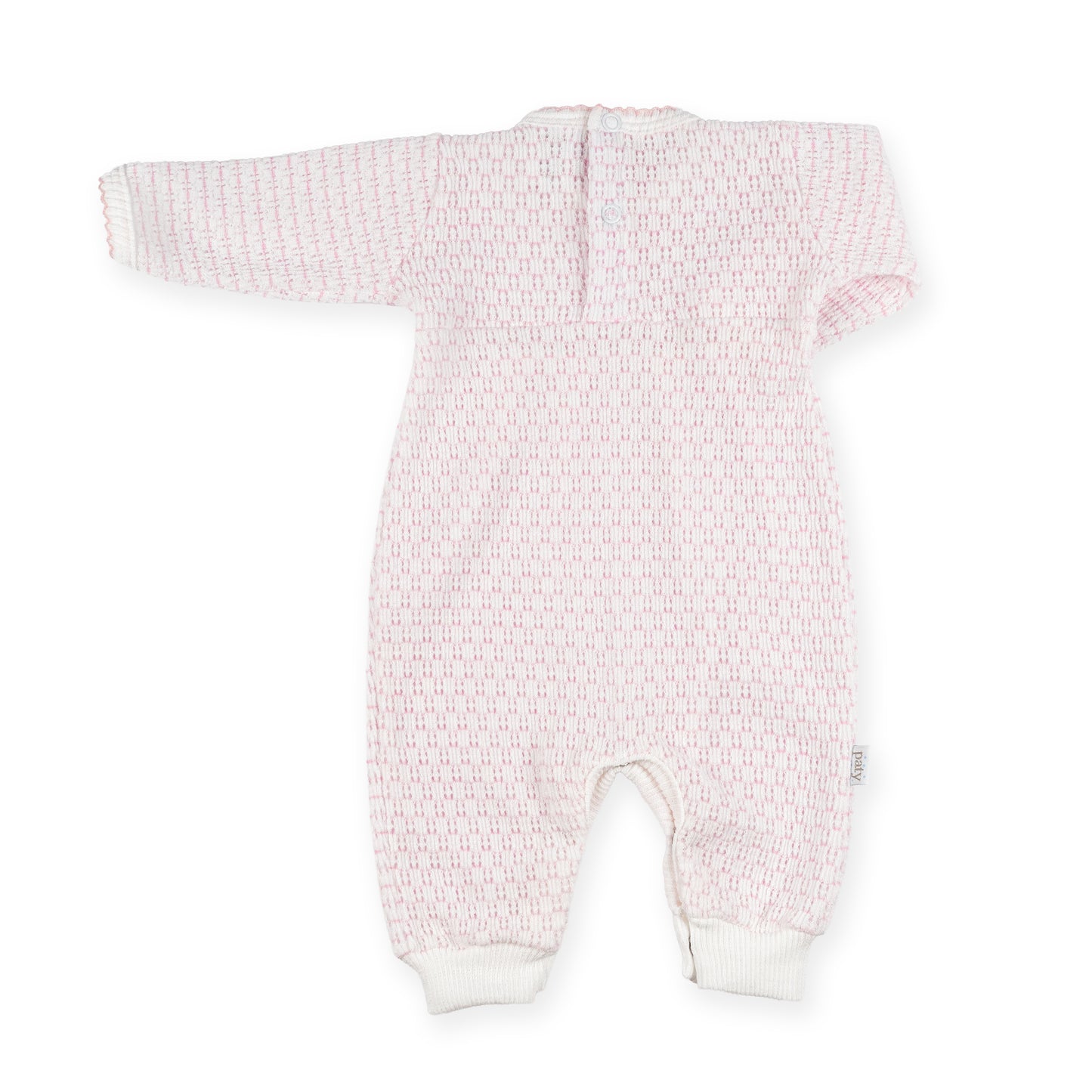 PatyPort™ Long Sleeve Pinstripe Romper
