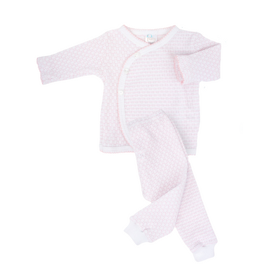 Paty Knit, 2 PC Kimono Set