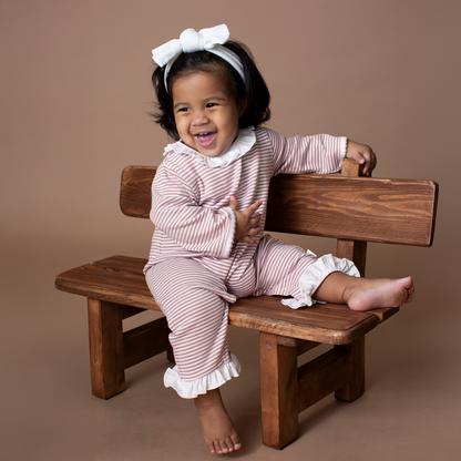 Girls Ruffle Romper (Fall Holiday Collection 2025)