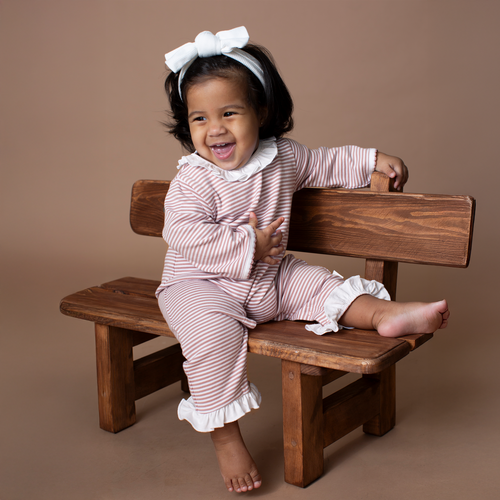 Girls Ruffle Romper (Fall Holiday Collection 2025)