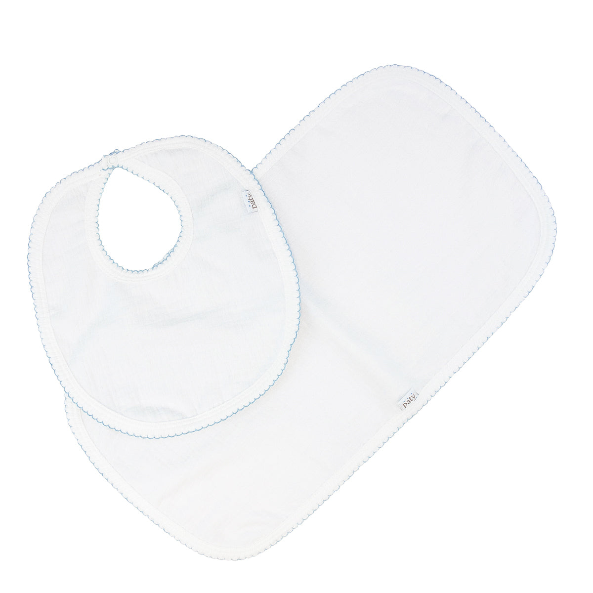 Paty, Double Gauze Bib / Burp Set #553