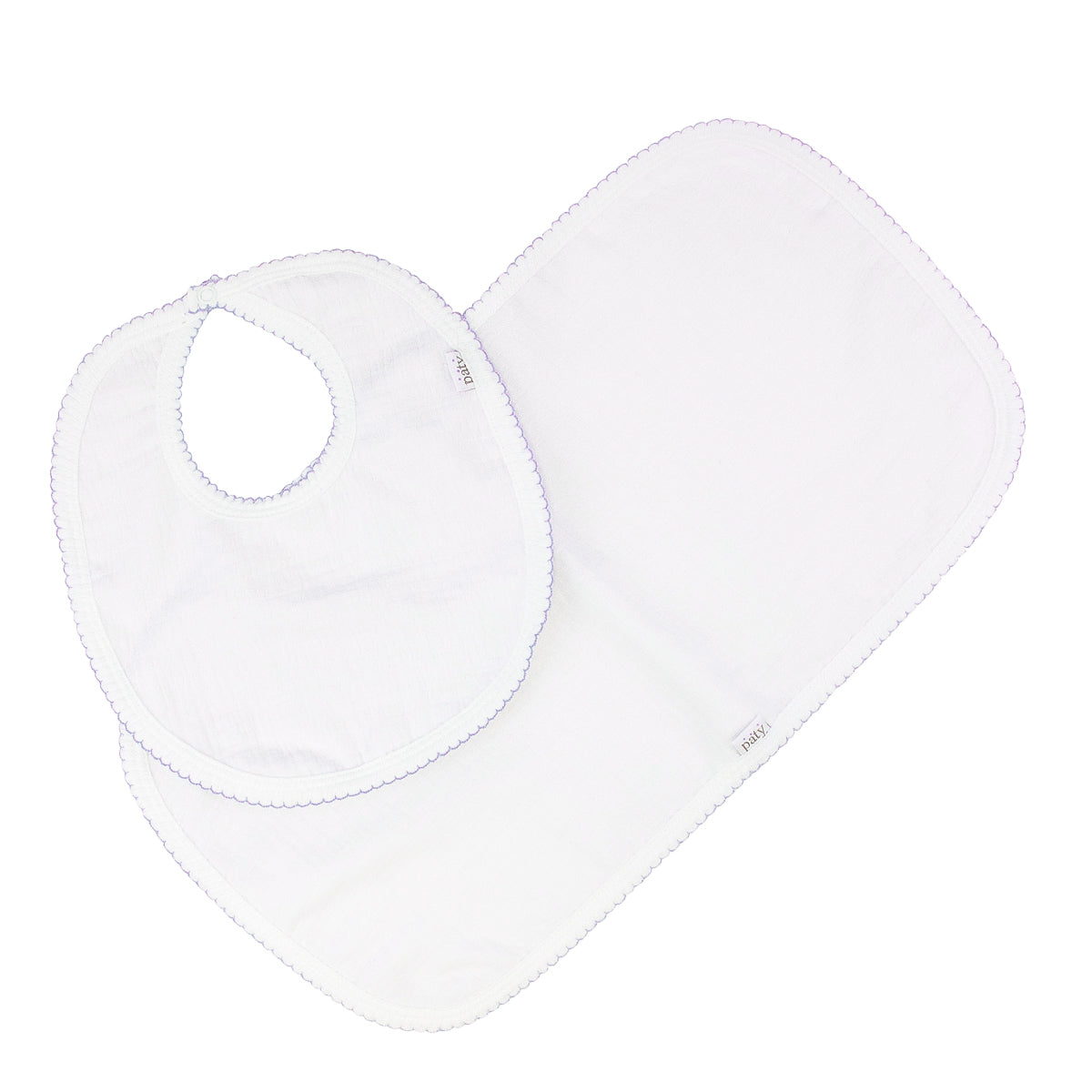 Paty, Double Gauze Bib / Burp Set #553