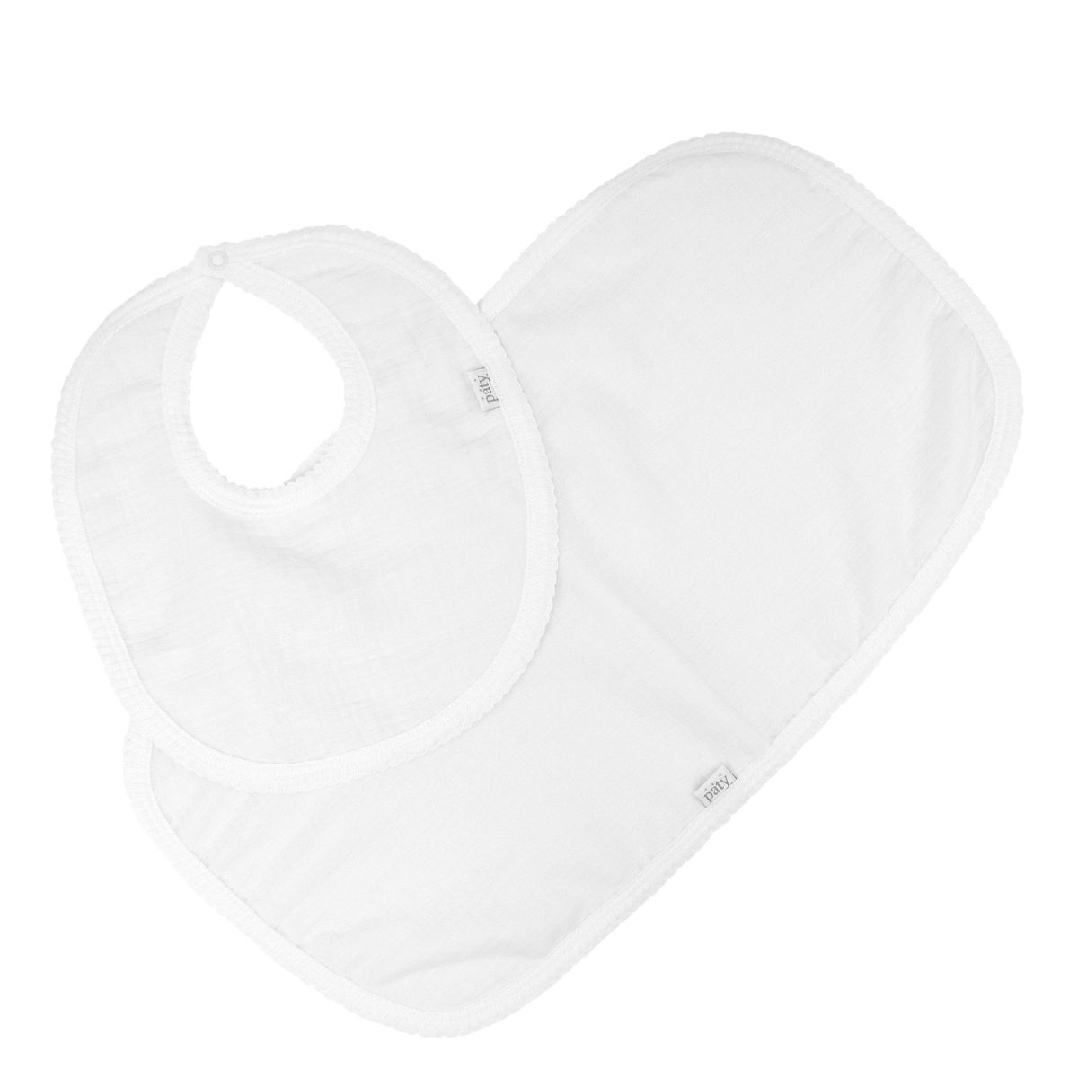 Paty, Double Gauze Bib / Burp Set #553