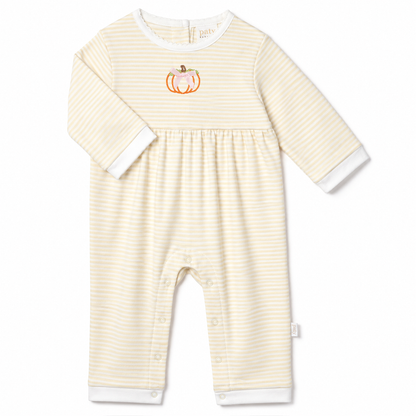 Paty Organic Cotton Striped Romper