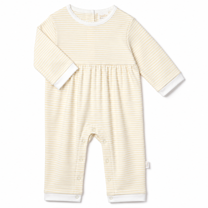 Paty Organic Cotton Striped Romper