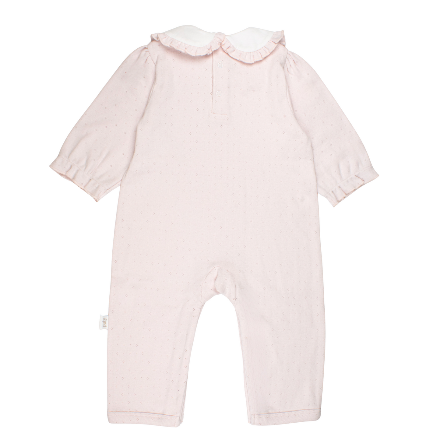 Girls Pointelle Knit Romper (Fall Holiday Collection 2025)