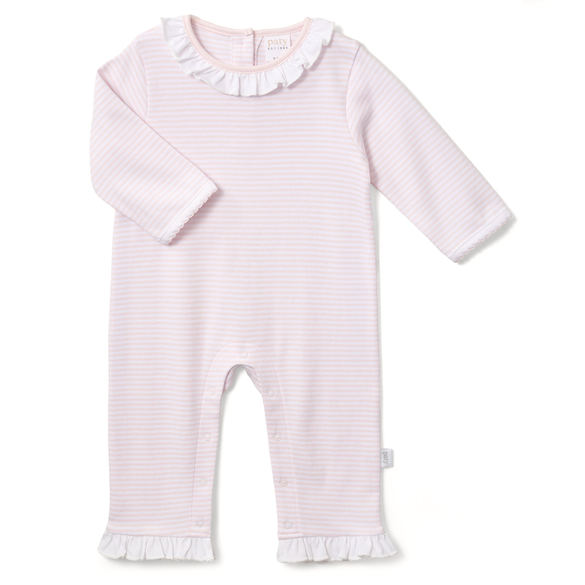 Girls Ruffle Collar Romper