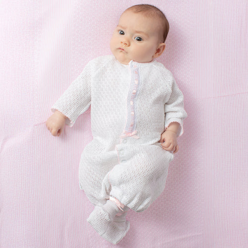 Paty Knit Converter with Eyelet Trim
