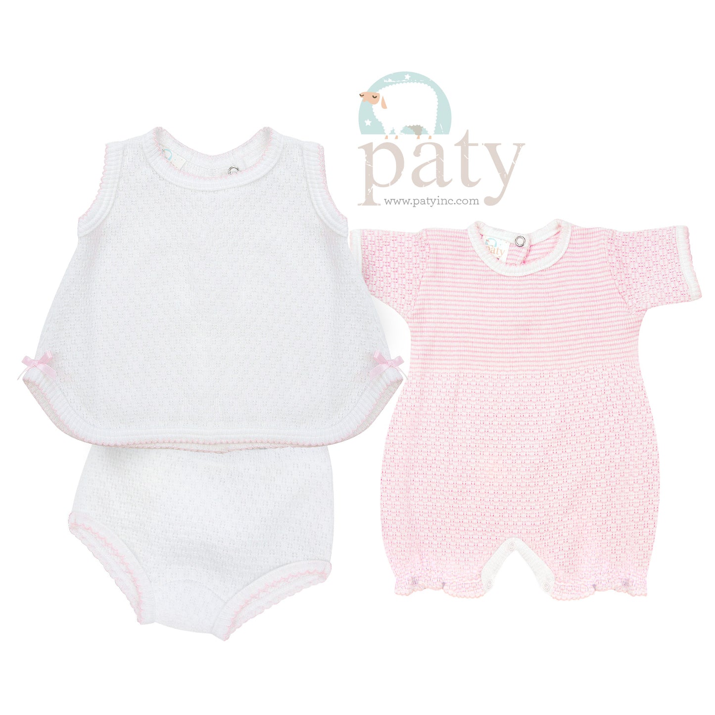Bubble and 2 PC Sleeveless Top with Diaper Covers
