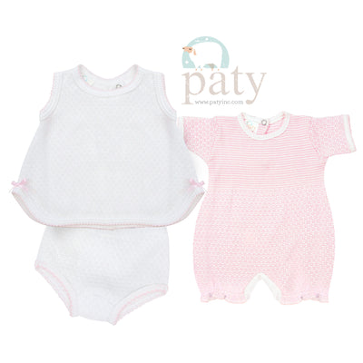 Bubble & Sleeveless Top w/ Diaper Cover #GS236