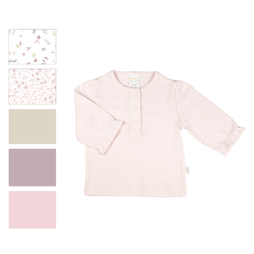 Girls Pointelle Knit Top (Fall Holiday Collection 2025)