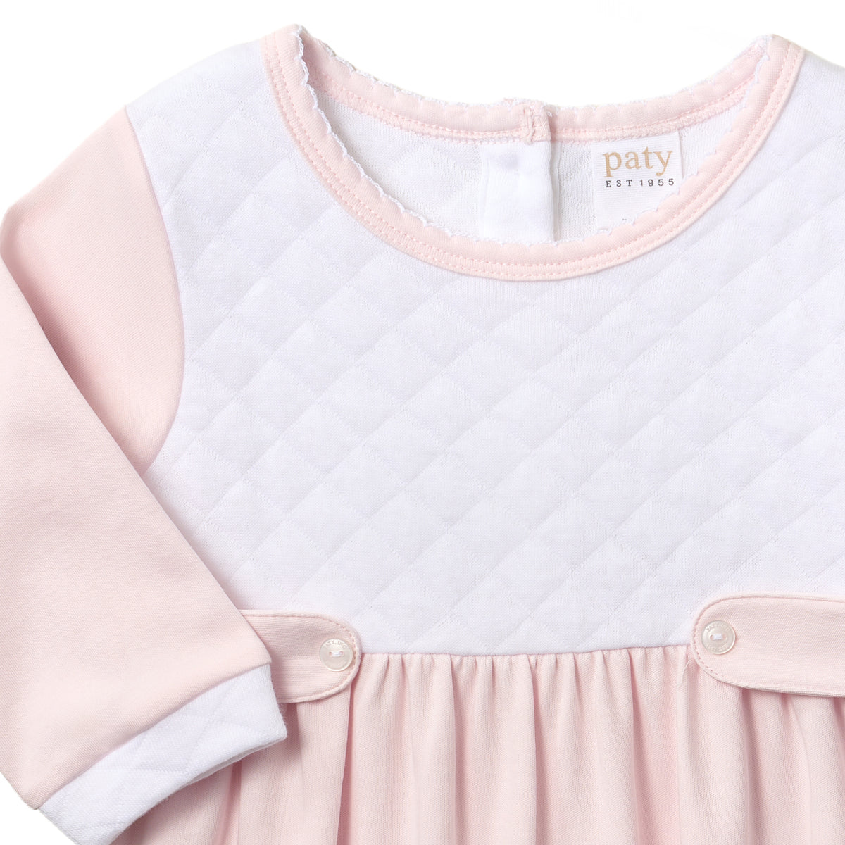 Paty Organic Cotton Quilted Interlock Romper