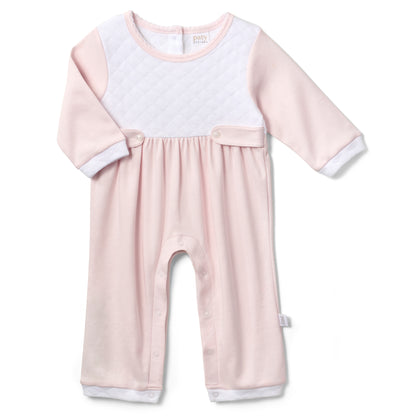 Paty Organic Cotton Quilted Interlock Romper