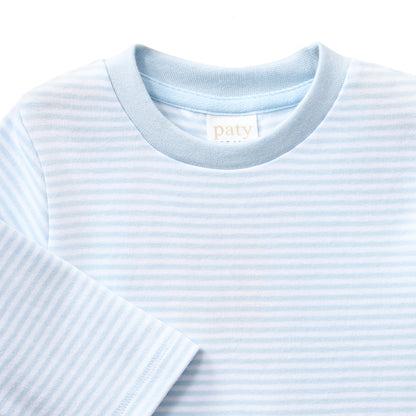 Paty Organic Cotton Long Sleeve Striped T-Shirt