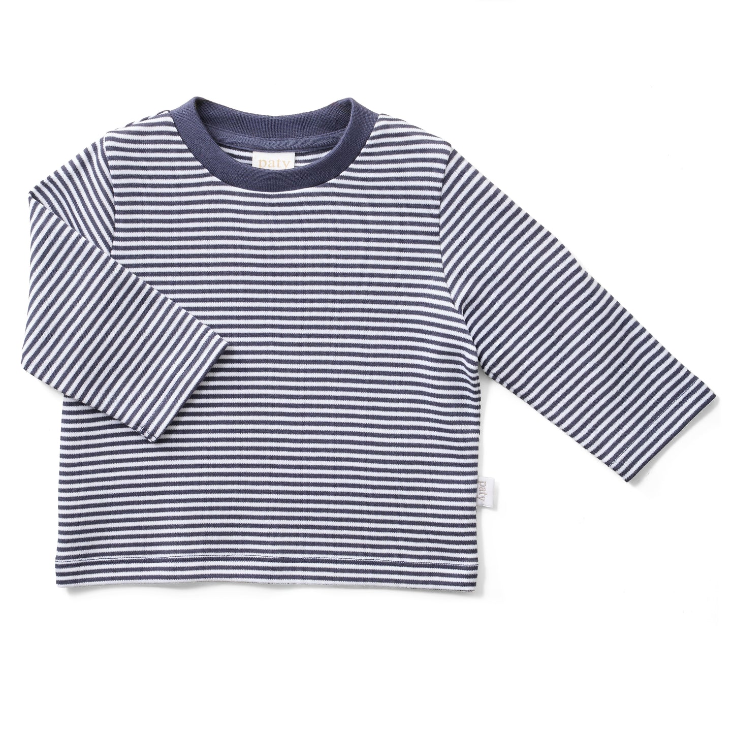 Paty Organic Cotton Long Sleeve Striped T-Shirt