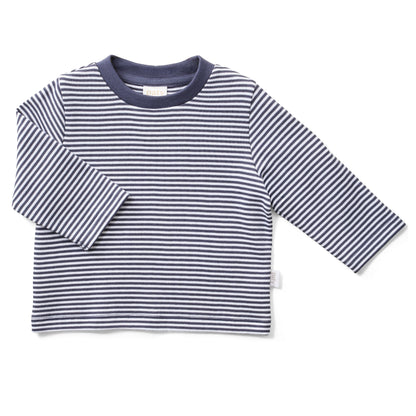 Paty Organic Cotton Long Sleeve Striped T-Shirt