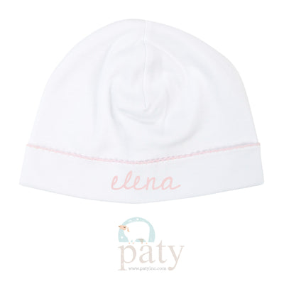 Monogrammed Pima Saylor Beanie