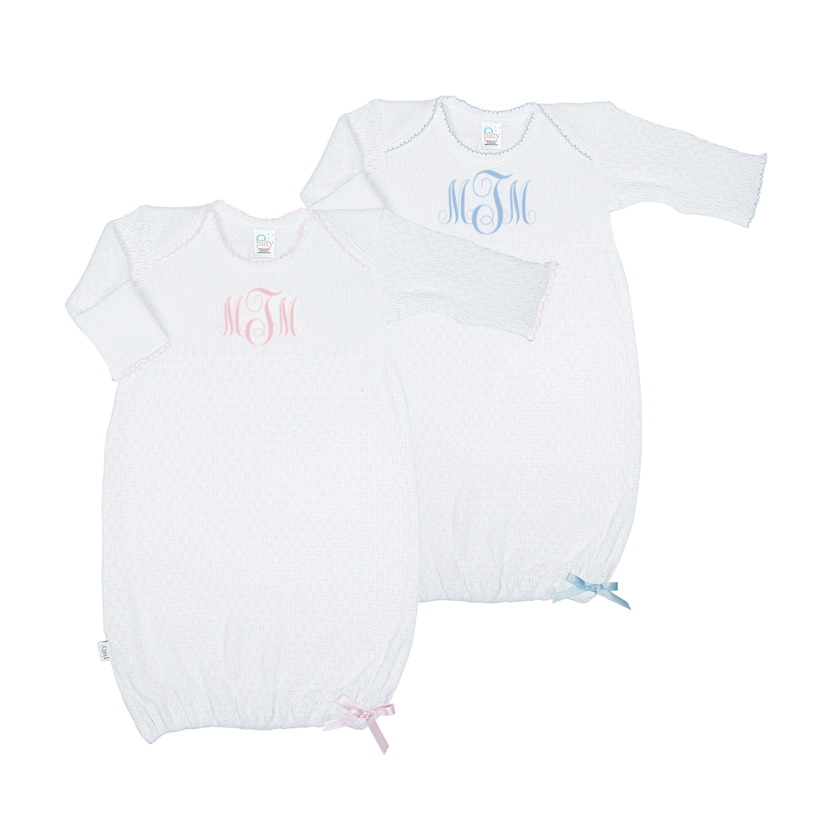 Monogrammed Gown Interlocking Font #MGI115