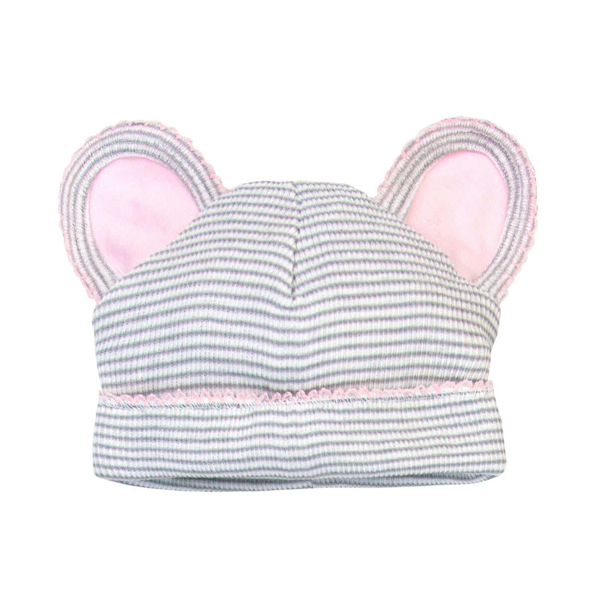 Rib Knit Paty Bear Beanie #RB1509