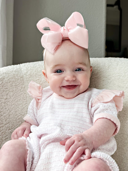 PatyKnit™ Bubble with Ruffle Shoulder Trim