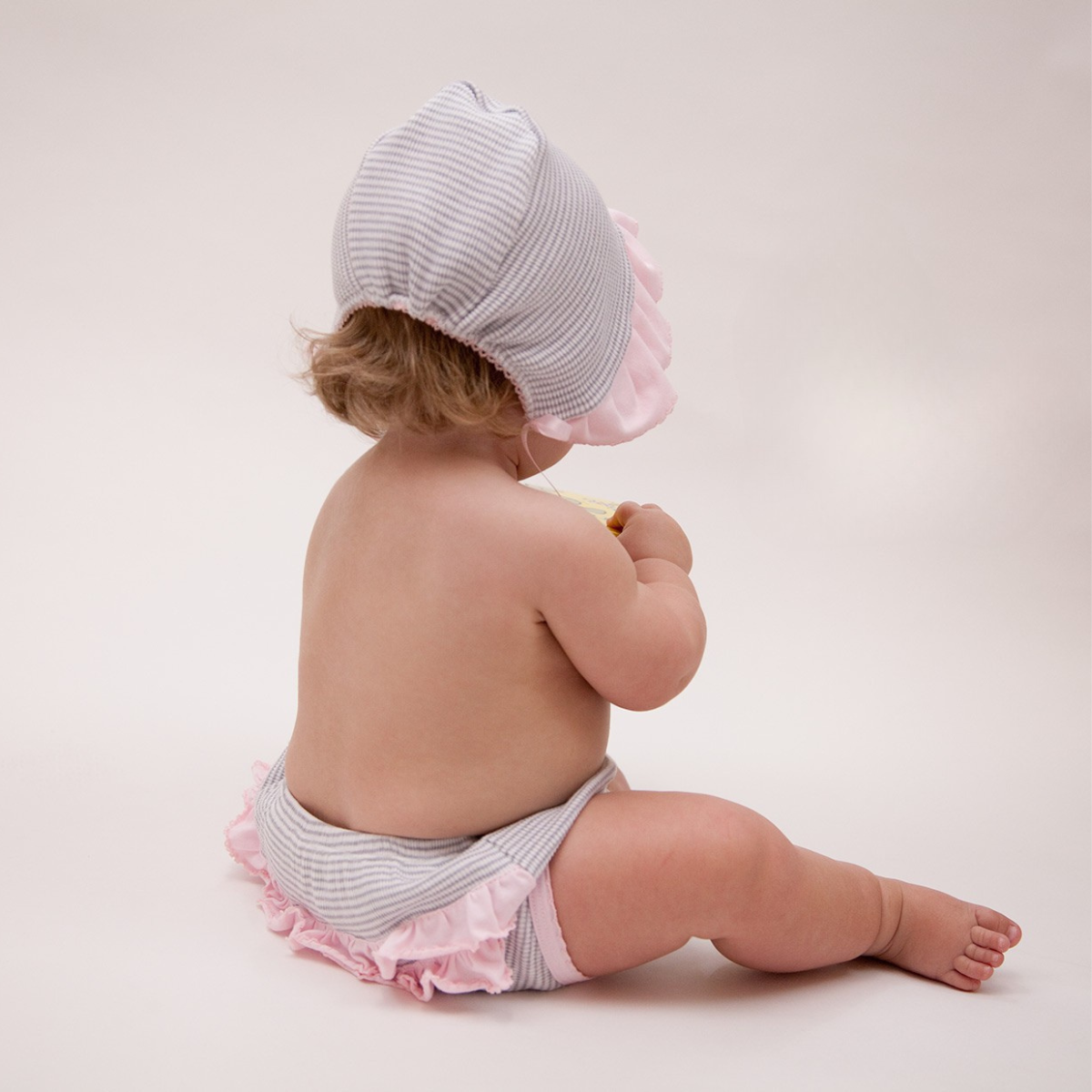 Paty Rib Knit Bonnet #RB118